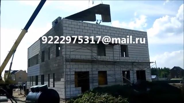 Стеновые полистиролбетонные панели,производство и монтаж