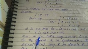 Show that the signum function f: R→R, given by f(x) = {1,if x greater than 0 & 0,if x=0 &