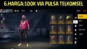 JUAL AKUN FREE FIRE SULTAN MURAH TERBARU AMAN TERPERCAYA 100000%