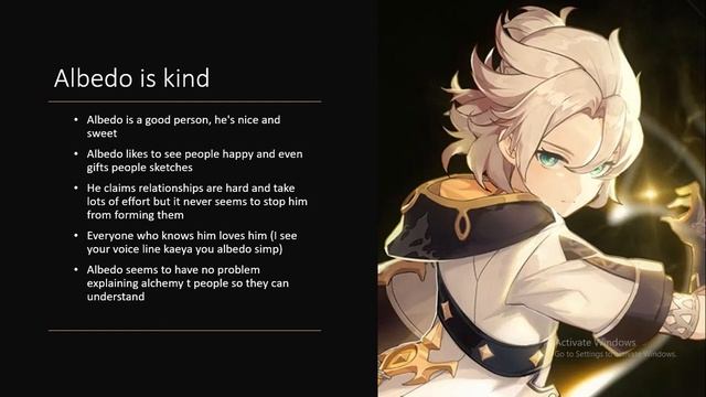 reasons why I'm an albedo simp (pt 2) смотреть онлайн