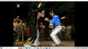 Tekken 4 PS2 Parsec PL1 Mr.Hadoken vs PL2 Sarka