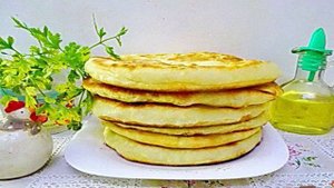 Лепёшки с брынзой