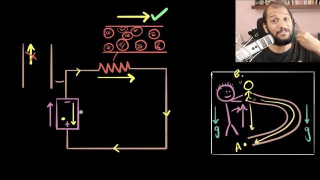 Why voltage across resistor equals voltage across battery? смотреть онлайн