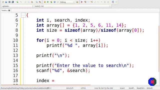 Binary Search | Algorithms in C