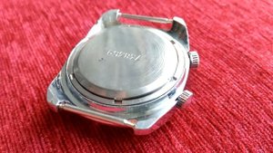 POLJOT 18 jewels с будильником часы полет механические наручные  СССР