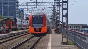 Электропоезд ЭС1 Ласточка 821С Краснодар - Имеретинский курорт (Олимпийский парк) | РЖД