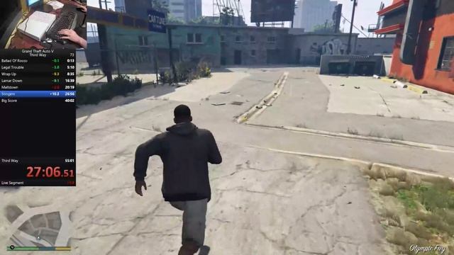 GTA V - Third Way Segment Speedrun In 54:35