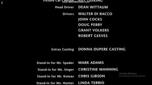 Crash End Credits Russian 1996