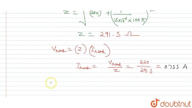 A resistor of 200 Omegaand a capacitor of 15.0(mu)F are connected in series to a 220V, 50Hz sour... смотреть онлайн