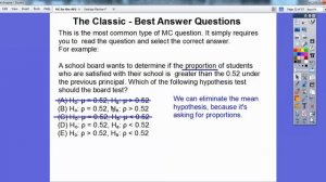 Multiple Choice Strategies for the AP Statistics Exam - Part 2