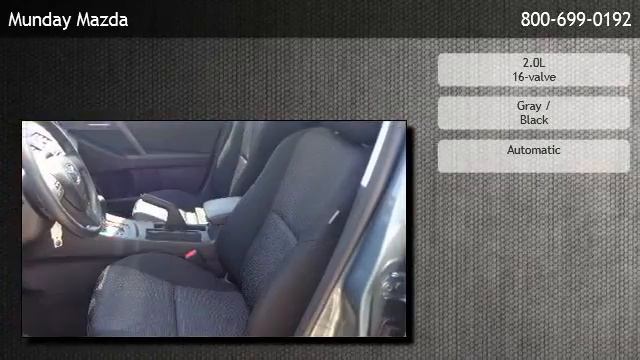 2013 Mazda MAZDA3 Sedan Automatic i SV  - Spring