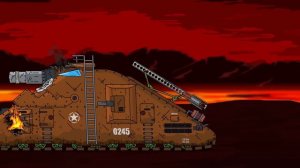 Гибрид Грозный VS Американский Железный Капут Gerand - "Гладиаторские бои" - Мультики про танки