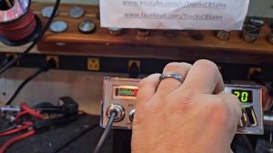 Cobra 29LTD Classic dial a watt tune up report for Daniel in NC from truckscbsales.com