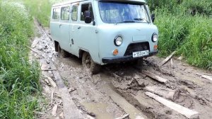 УАЗ 2206 "Буханка" Немного грязи