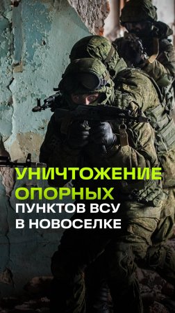 Уничтожение позиций ВСУ под Великой Новоселкой: работа ТОС и штурмовых групп