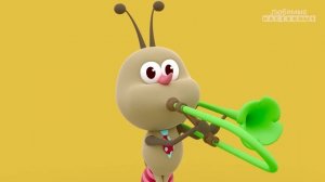 15 мин обучающие видео | Любимые насекомые - Bichikids