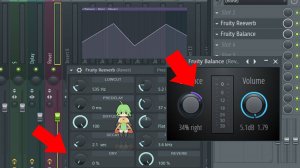 Wet reverb panning FL Studio Fruity Reeverb