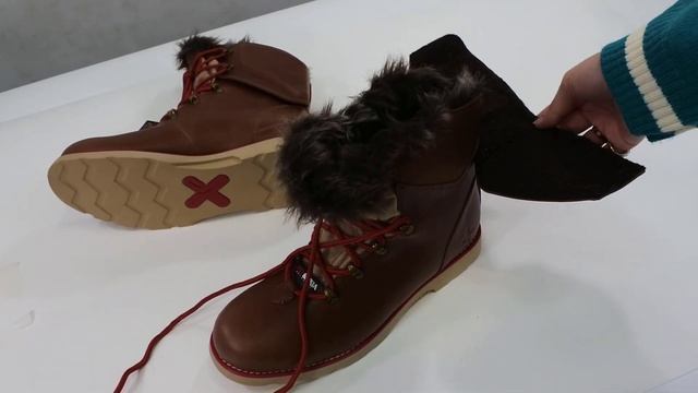 PSYBERIA HIKER BROWN Ботинки мужские кожаные водонепроницаемые зимние смотреть онлайн