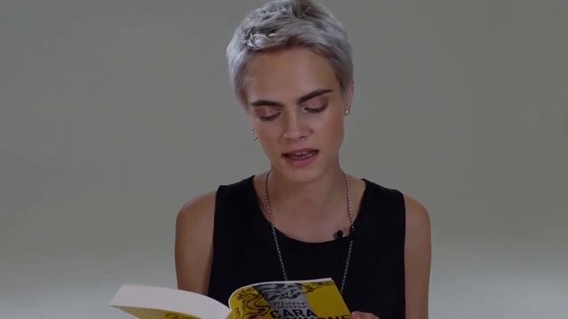 Cara Delevingne reads from MIRROR, MIRROR смотреть онлайн