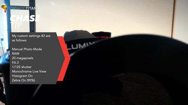 How I set up my custom camera settings for storms (Camera Tip) смотреть онлайн