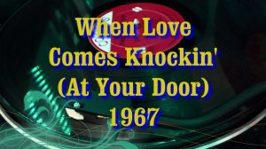 When Love Comes Knockin' (At Your Door) - The Monkees 1967 More of the Monkees VINYL DISK