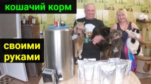 Корм для котов своими руками.