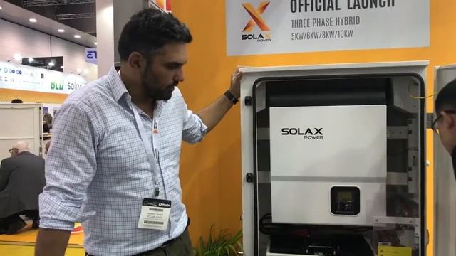 Демонстрация инвертора X-Hybrid на выставке All energy смотреть онлайн