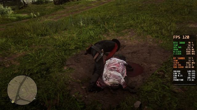 Red Dead Redemption 2 | RTX 3080 + Ryzen 5800X - 1080p Ultra Settings