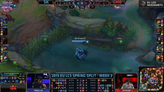 The 2015 EU LCS Spring Split 2주차 4경기 SKG vs GMB смотреть онлайн