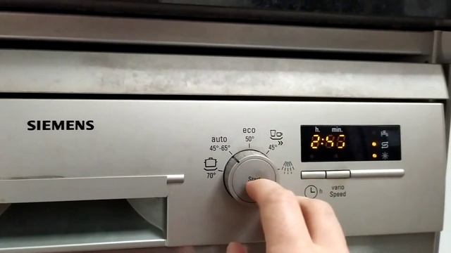 Fallo botonera lavavajillas Siemens. смотреть онлайн