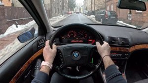 1997 BMW 5 E39 [520 i 150HP] | POV Test Drive #1999 Joe Black