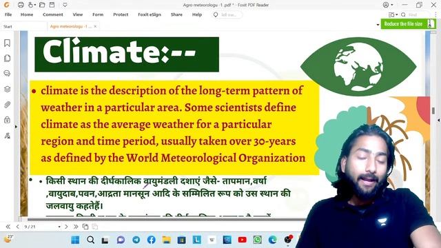 CUET-ICAR UG 2023 Preparation | Agrometeorology | Class 1 | Agrometeorology Lecture I Prabhat Singh