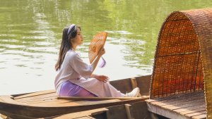 Музей Ао Дай в Лунный Новый год