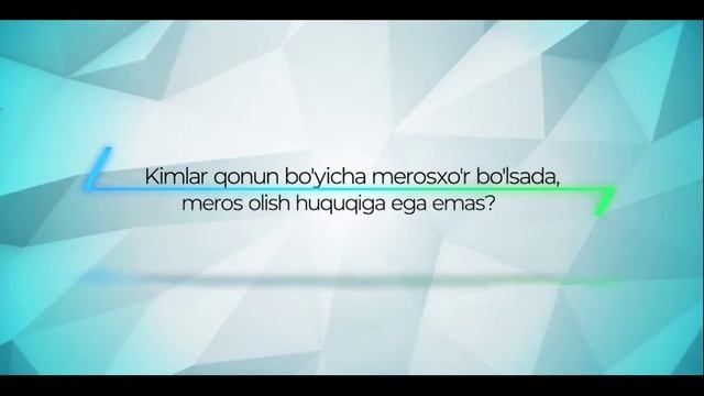 Мерос бўйича айрим саволлар смотреть онлайн