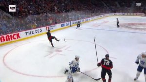 Tim Stutzle Rips One-Timer To Snap Senators' 147-Minute Scoring Drought