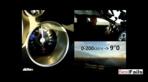 Bugatti Veyron 0-300km/h - ACCELERATION