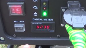 Инверторный генератор для ПК и роутера. Первый тест.