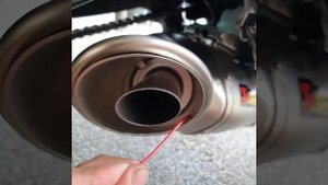 Removing the DB killer/baffle from an akrapovic exhaust | cb650r