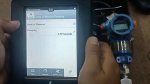 Emerson Hart Comunicator Setting and Function test Pressure Transmitter Rosemount