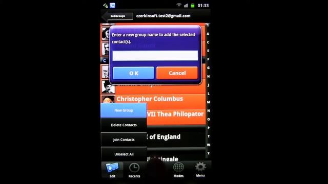 Touch Contact with supreme smooth scroll. Android смотреть онлайн