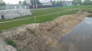 Грунтовые воды уходят.