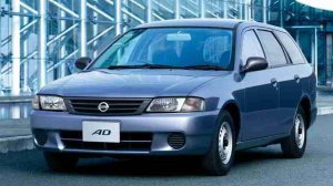 NISSAN AD Y11,замена порогов, покраска-герметик под лак.