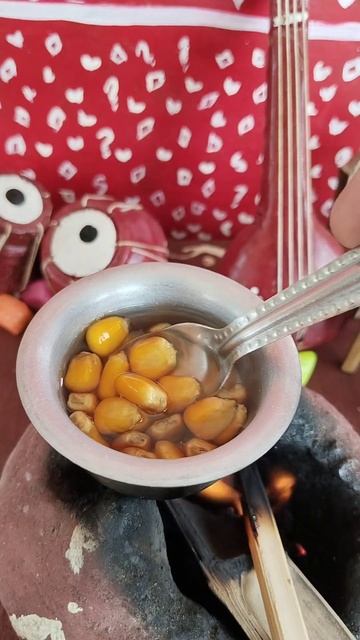 mini corn 🌽🌽#shorts #food #miniature #corn #miniaturekitchenset