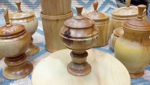 Простые токарные поделки из вербы. (обзор)