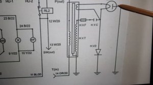 как замерить высокое напряжение на магнетроне - схема.