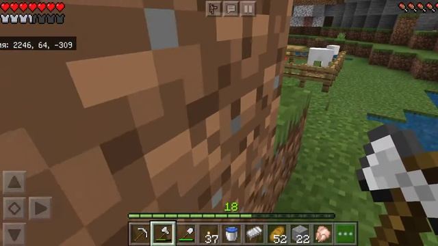 Выживания в нормальный сложности, в Майнкрафт пе #5 смотреть онлайн