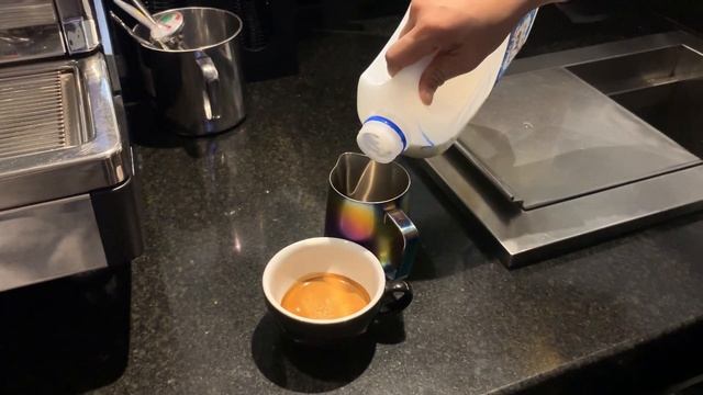 Cafe Vlog EP.958 | Hot Caffe Latte | Latte Art | Barista Skills | Regular cup