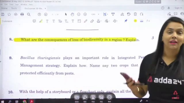 Class 12 Biology Answer Key 2022 | Class 12 Biology Term 2 Paper Solution | Term 2 Answer Key