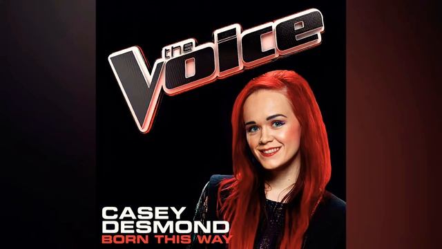 Casey Desmond  Born This Way  Studio Version  The Voice 1