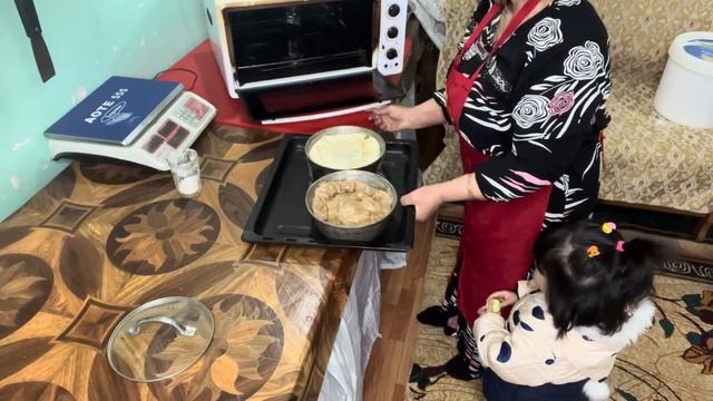 Давайте готовим шахплов и день раждения моего внука’Let's prepare Shah Plov